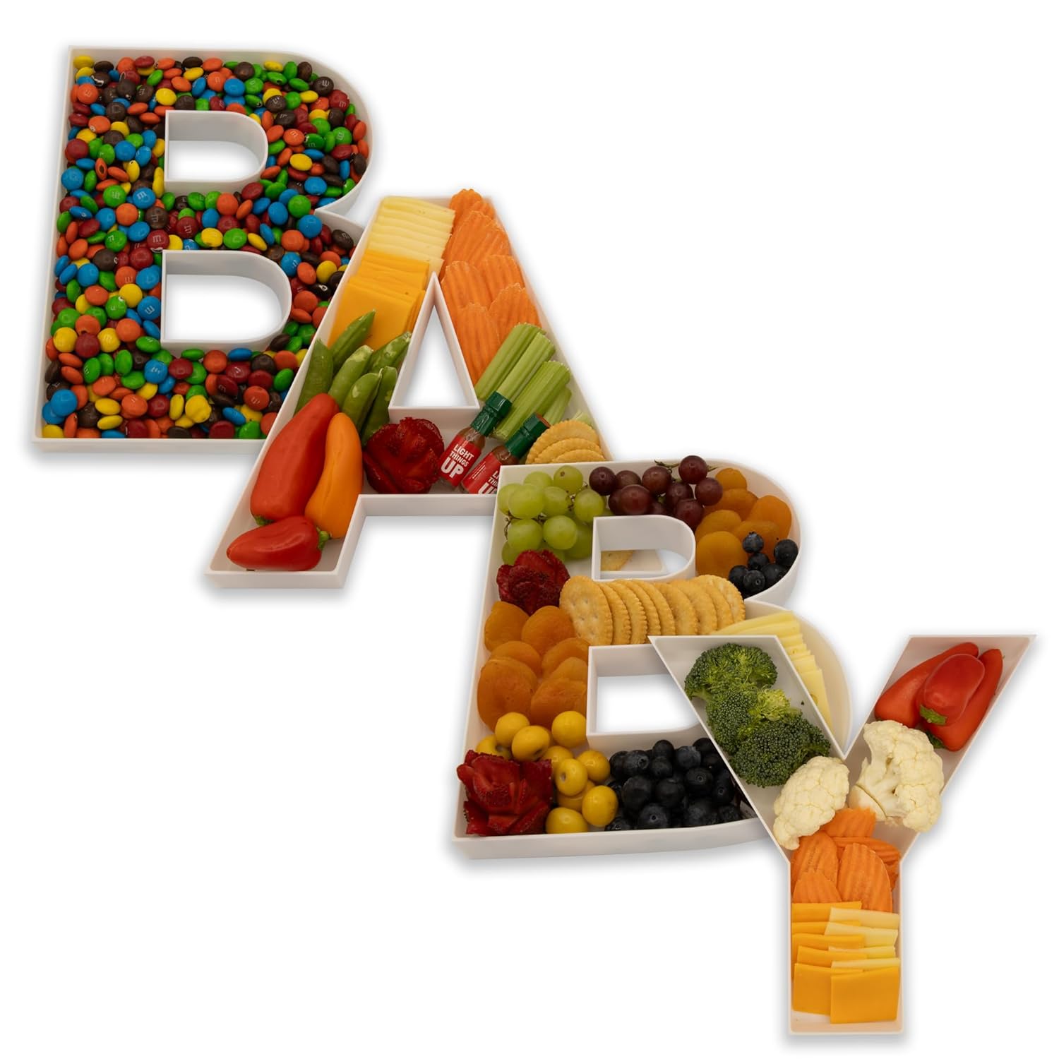 Baby Food Universe - Food Fillable Letters Shaped Sweets Flower