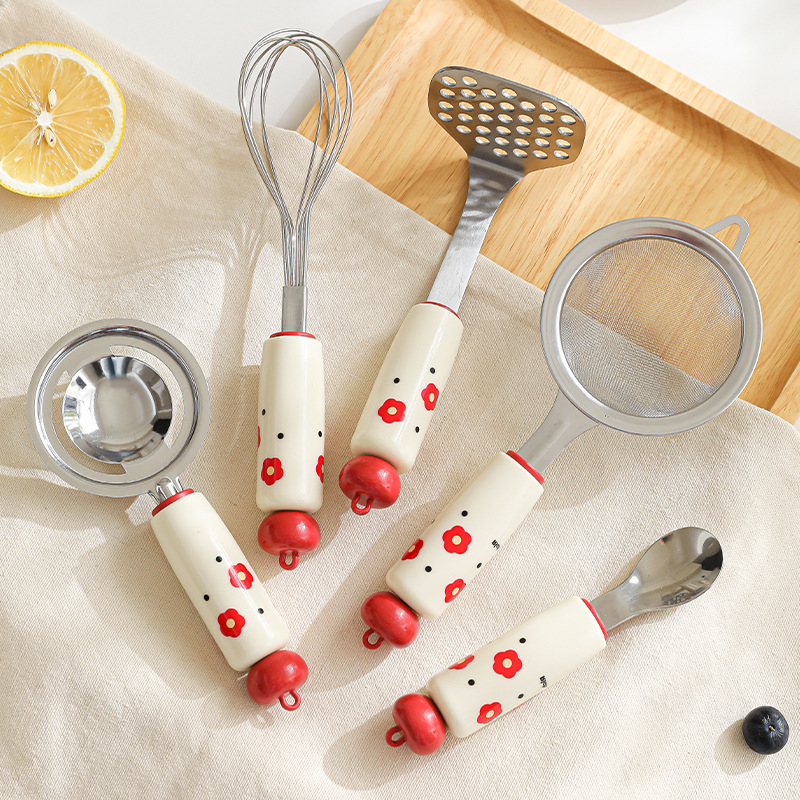 Baby Food Strainer - Vibrant Baby Food Preparation Tools Strainer