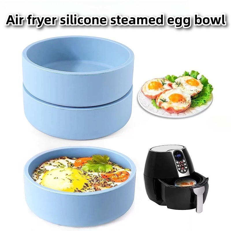 Baby Food Egg - Reusable Silicone Air Fryer Egg Steaming