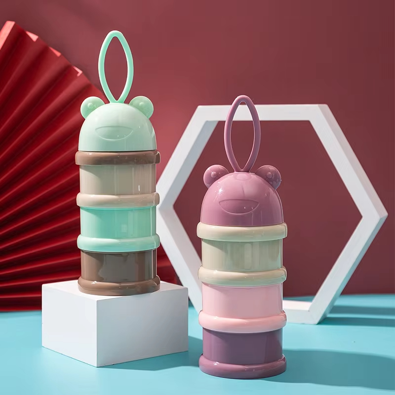 Baby Food Grinder - Colored Milk Powder Box Convenient and