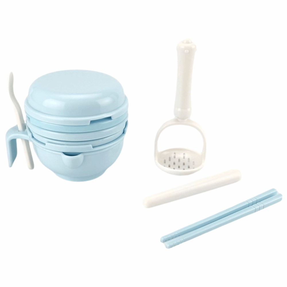 Baby Food Bowl - Solid color Baby Food Grinding Bowl