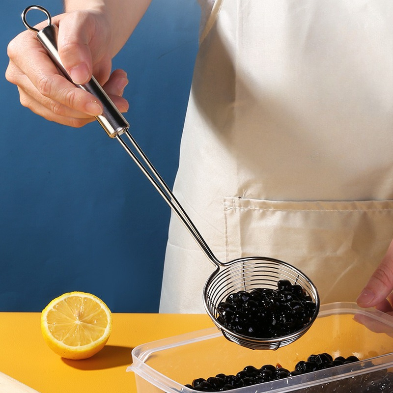 Baby Food Strainer - 304 Stainless Steel Pearl Strainer Commercial
