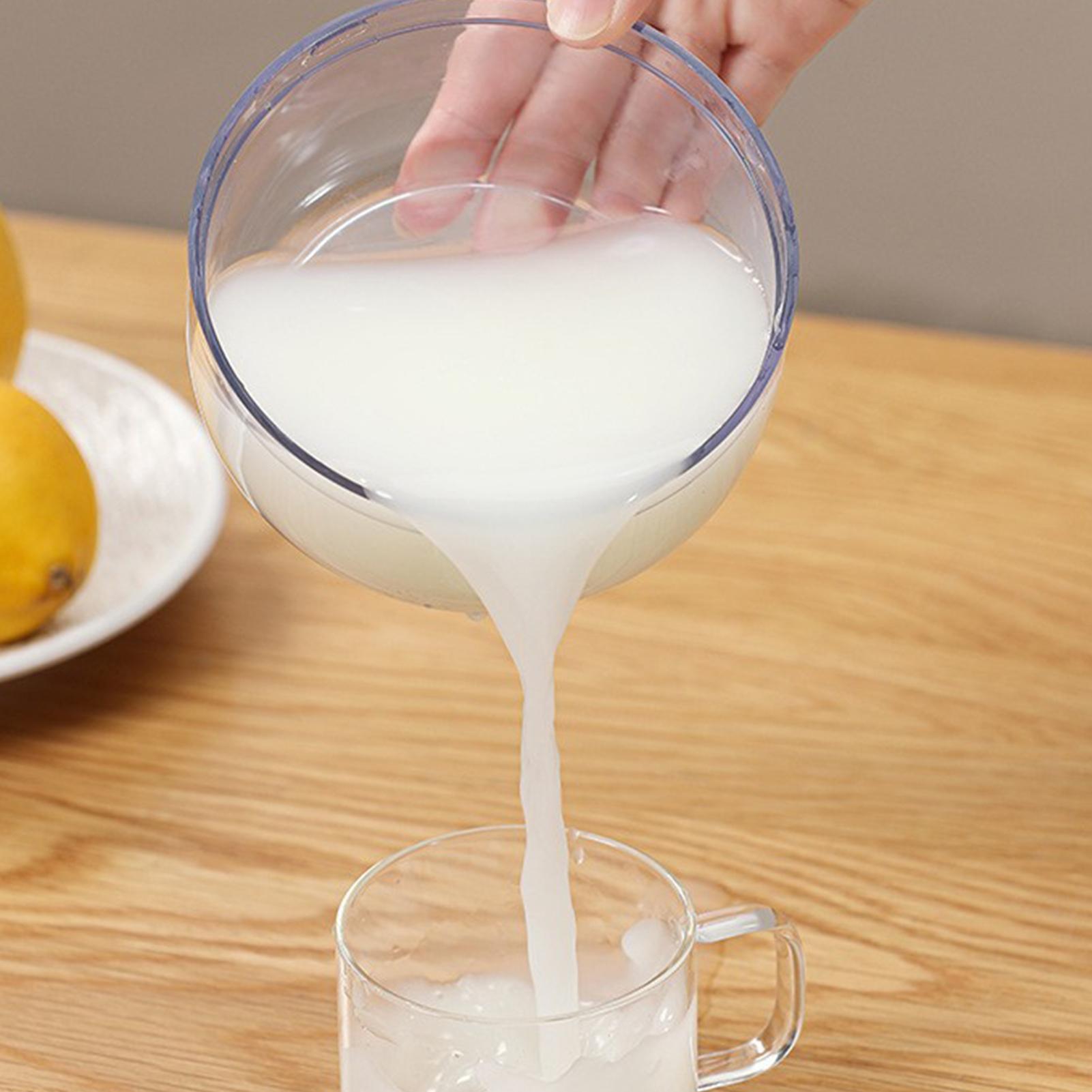 Baby Food Strainer - Yogurt Strainer With Spring Pressure Filtration