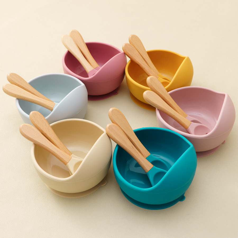 Baby Food Universe - Mamaplan 3PCS Baby Silicone Feeding Set