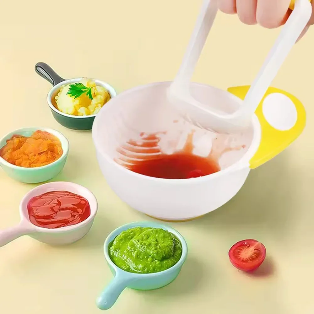 Baby Food Bowl - Masher Bowl Mash and Serve 2pcs