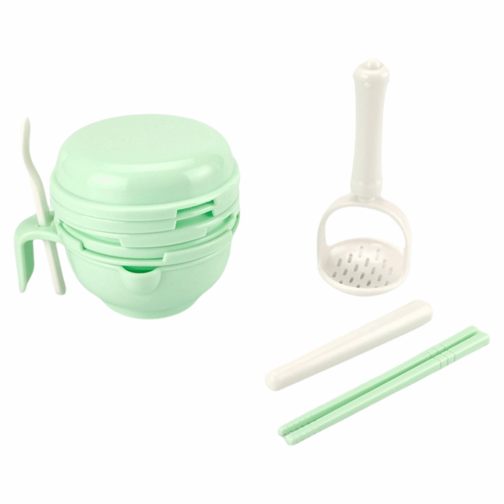Baby Food Bowl - Solid color Baby Food Grinding Bowl