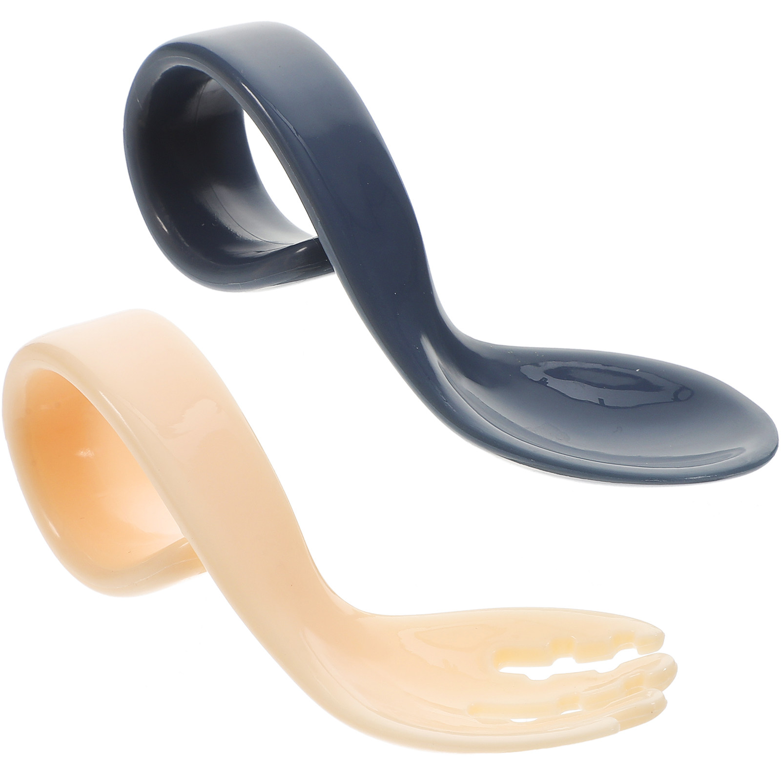 1Set Curved Infant Spoon Fork  - Baby Food Under 1 Year review and price