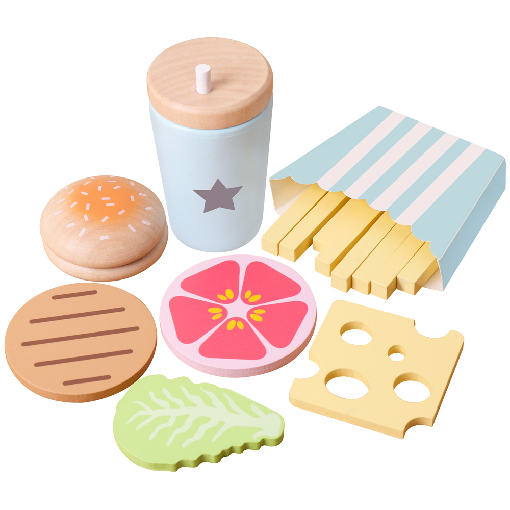 Wooden Kitchen toy role play f - Baby Food Under 1 Year review and price