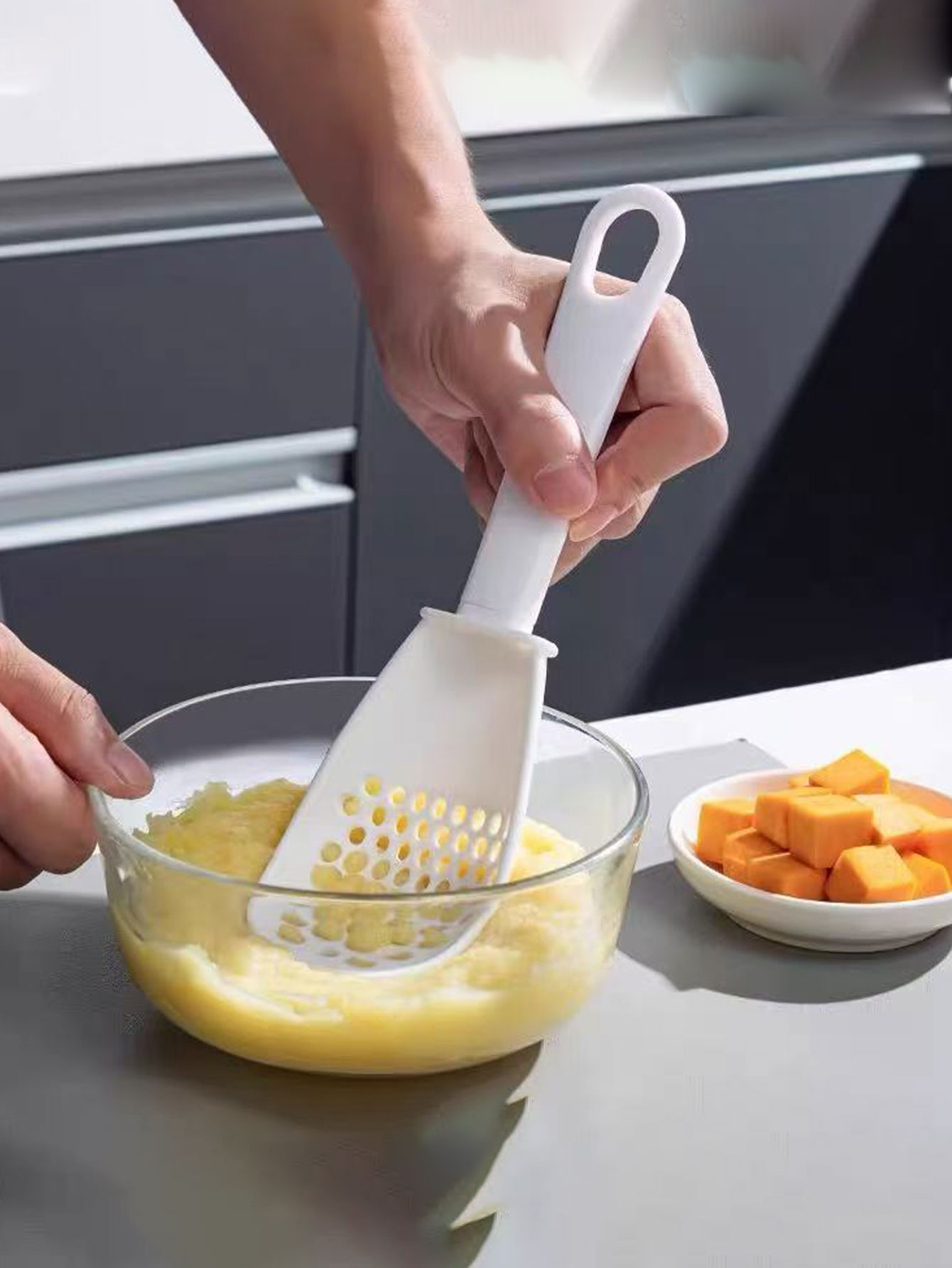 Multifunctional Cooking Spoon, - Baby Food Strainer review and price
