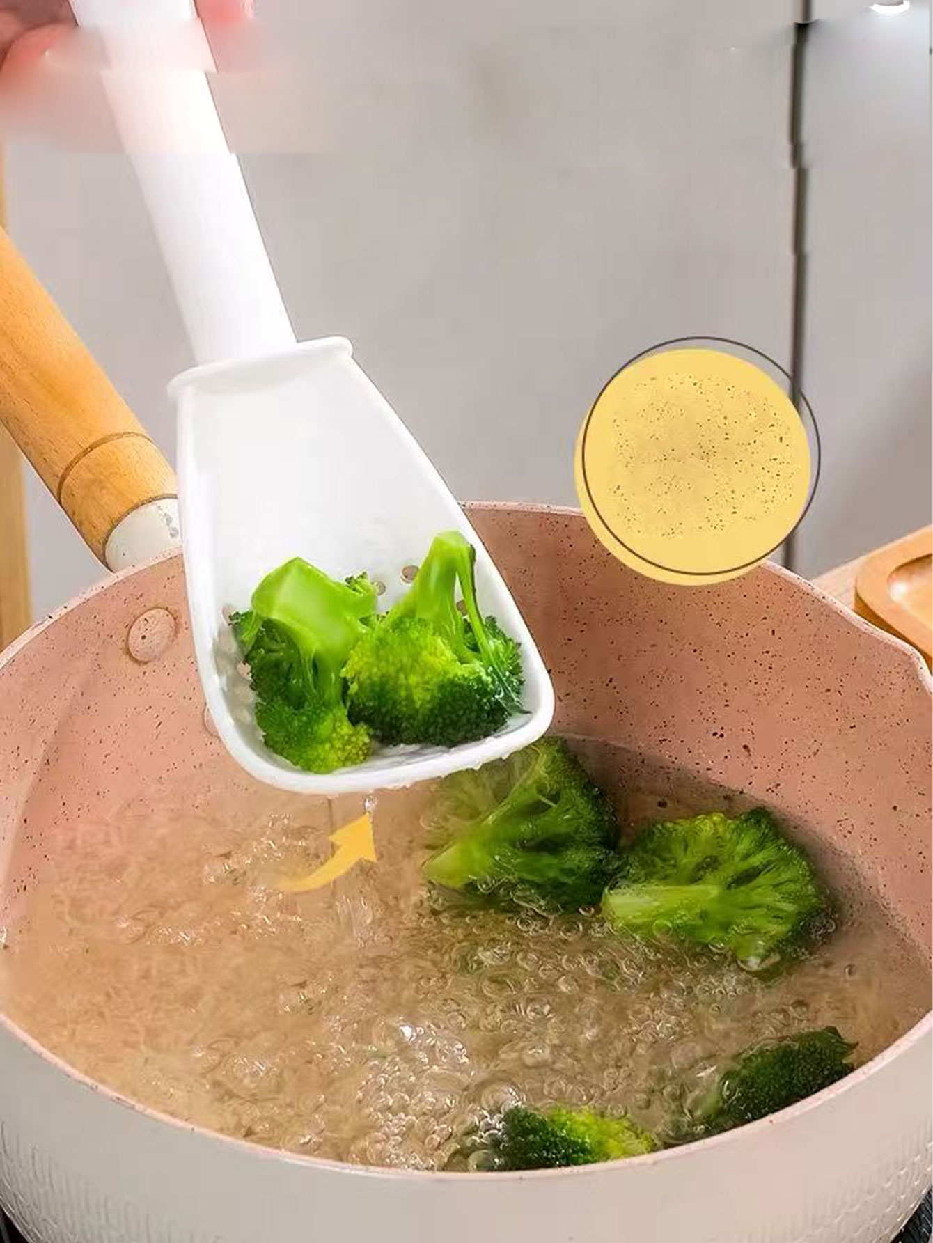 Multifunctional Cooking Spoon, - Baby Food Strainer review and price