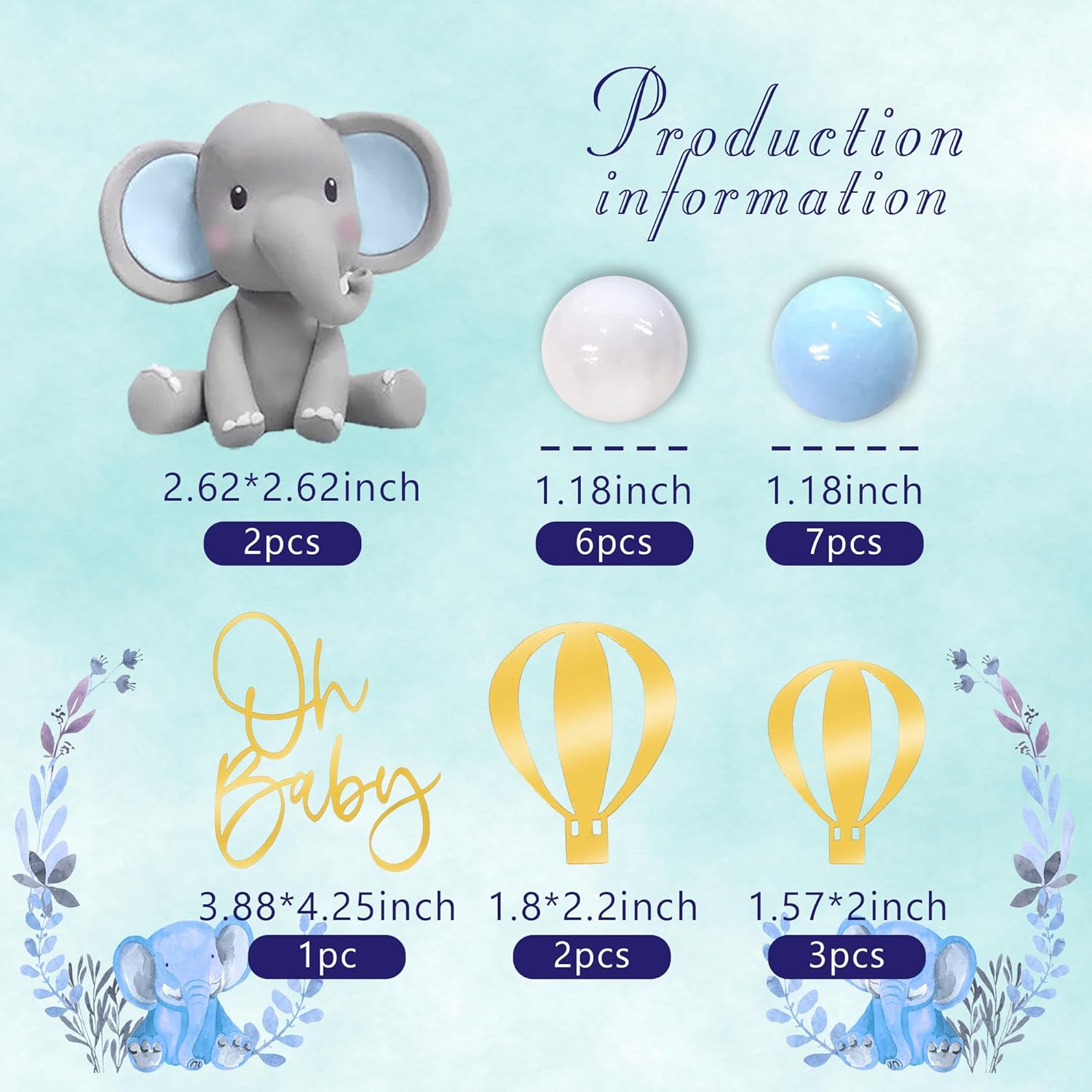 Elephant Cake Decoration Baby  - Baby Food Grinder review and price