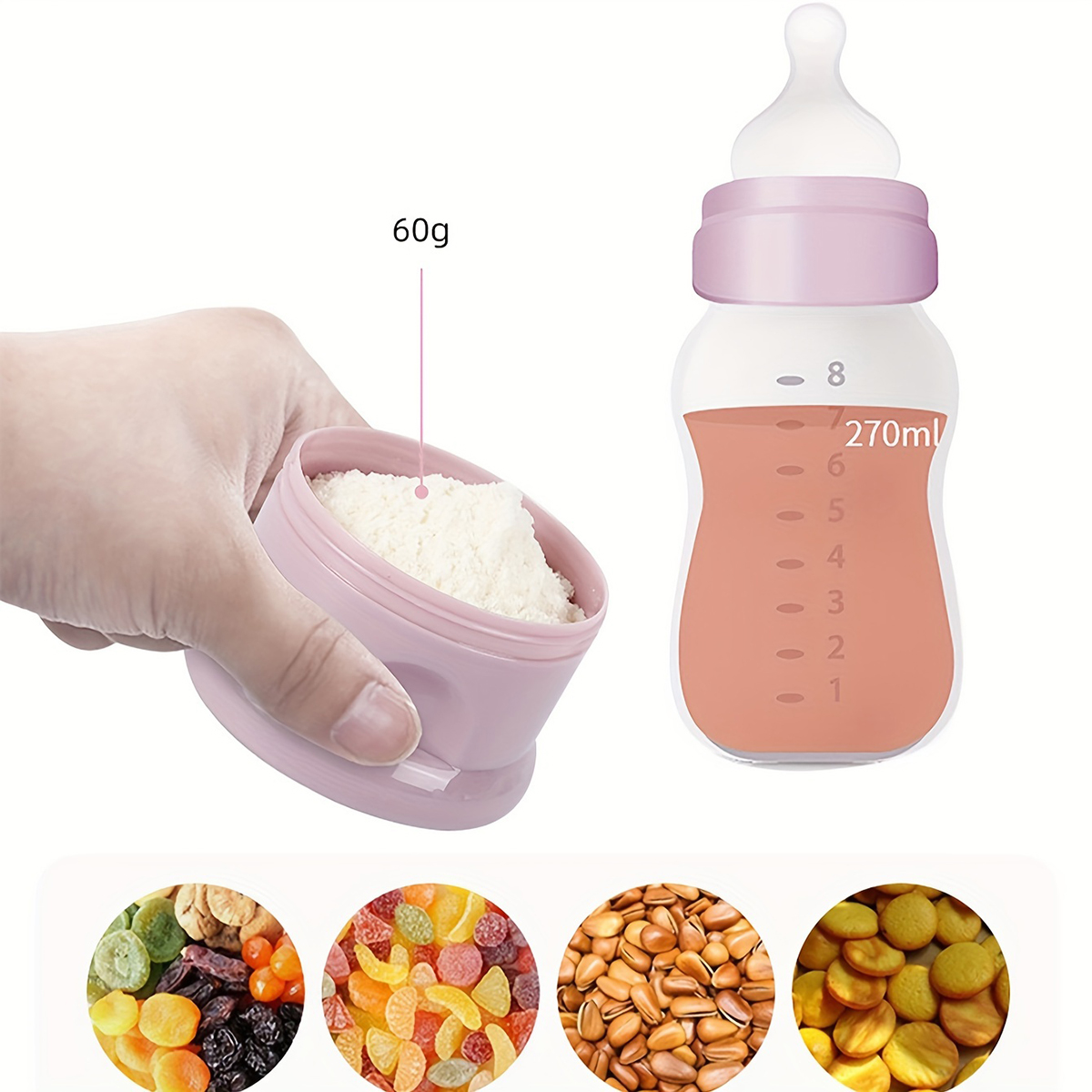 Large Capacity Baby Milk Powde - Baby Food Universe review and price
