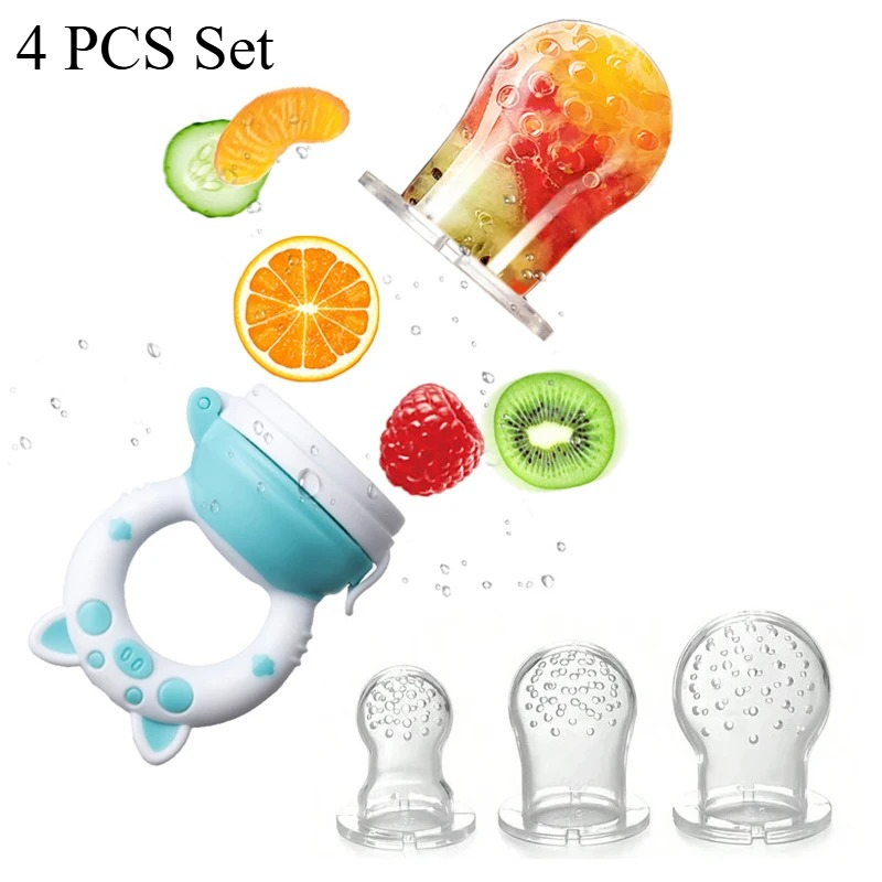 4pcs/set Silicone Fruit & Vege - Baby Food Diet review and price