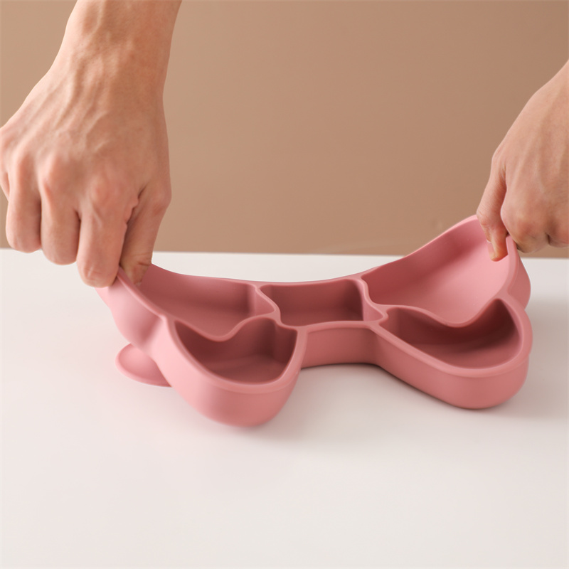 Baby Silicone Dining Plate Bow - Baby Food Universe review and price