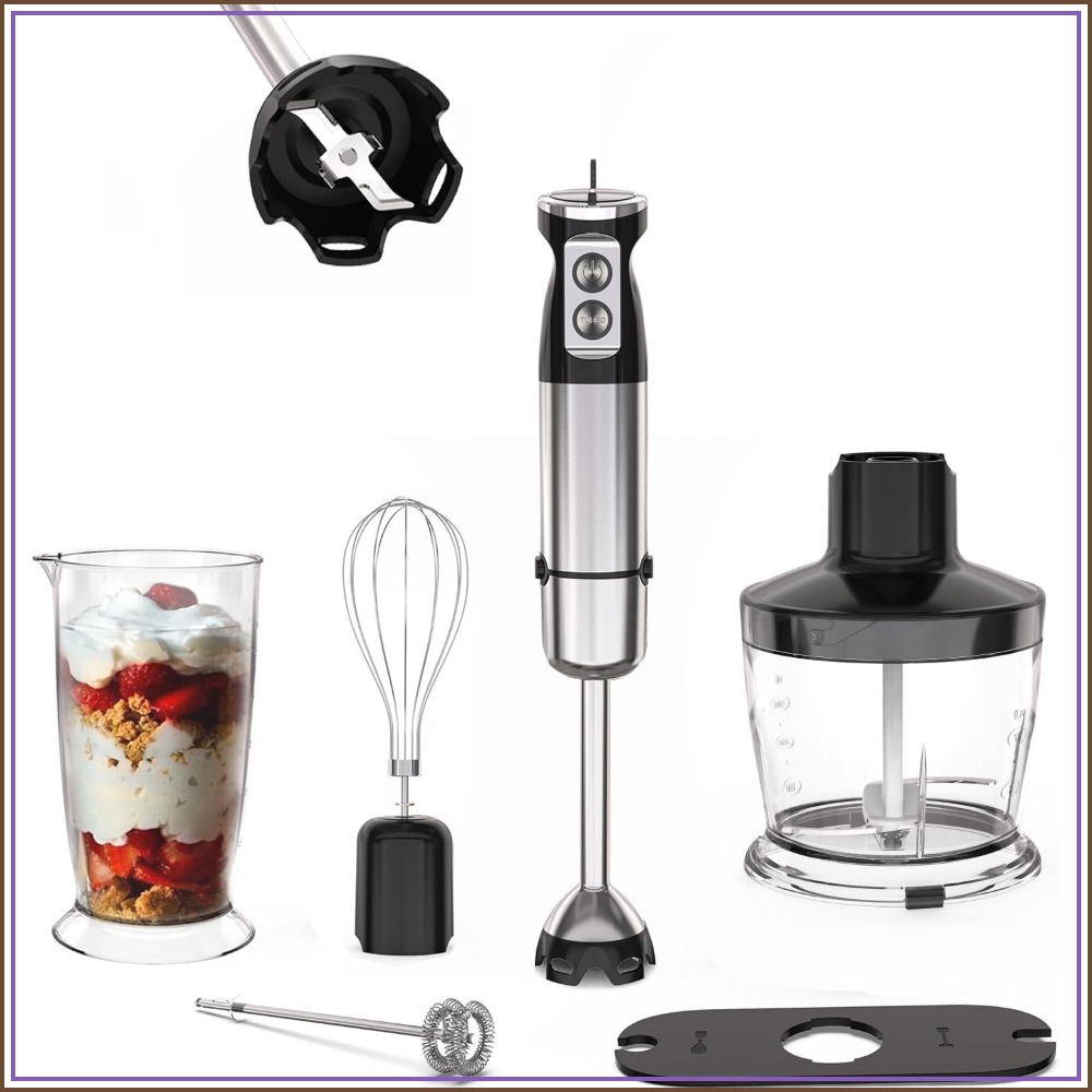 5 in 1 Immersion Blender Handh - Baby Food Hand Blender review and price