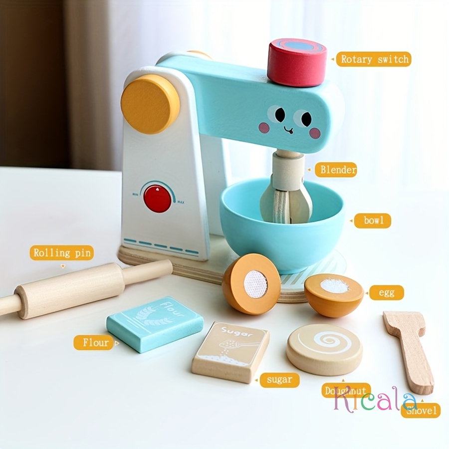 Wooden Kitchen Pretend Play To - Baby Food Under 1 Year review and price