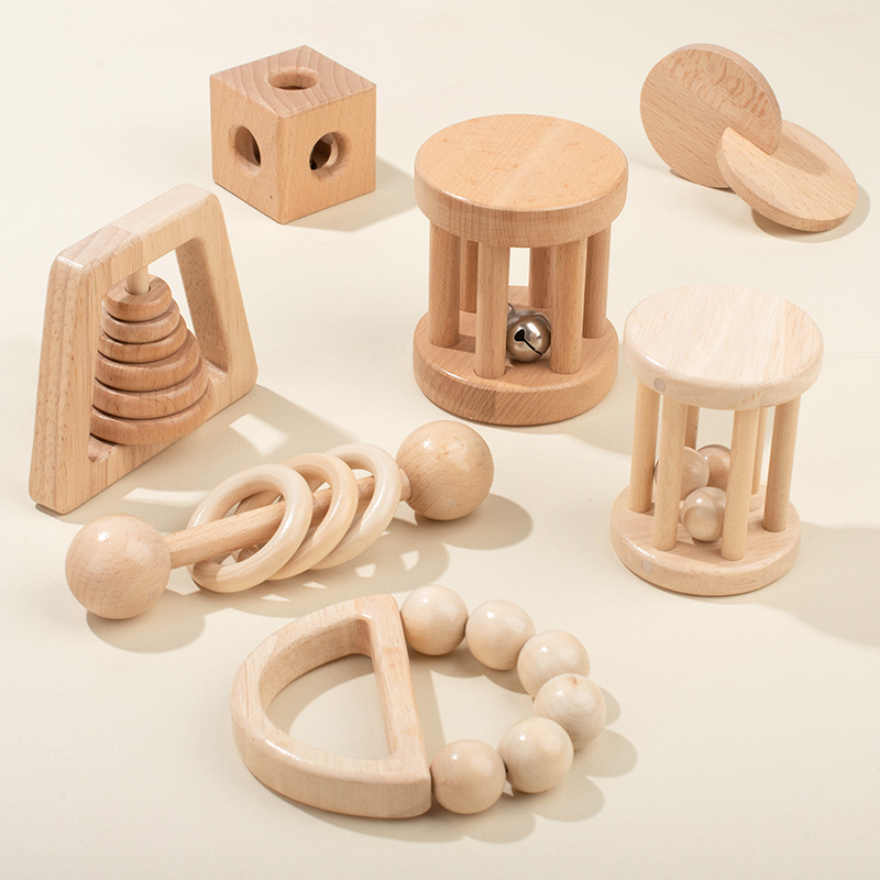 Montessori Wooden Toys Colorfu - Baby Food Under 1 Year review and price