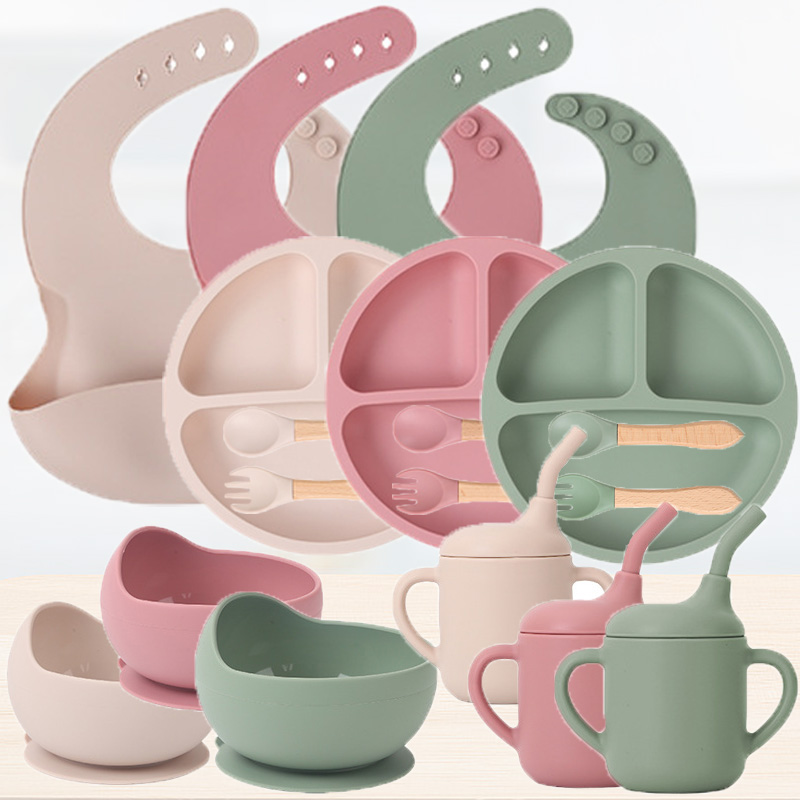 Children's silicone tableware  - Baby Food Bowl review and price