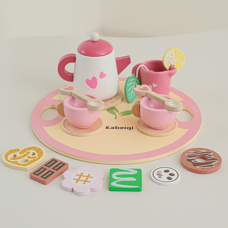 Wooden Tea Set For Little Girl - Baby Food Under 1 Year review and price