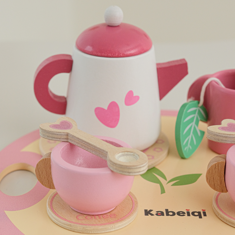 Wooden Tea Set For Little Girl - Baby Food Under 1 Year review and price