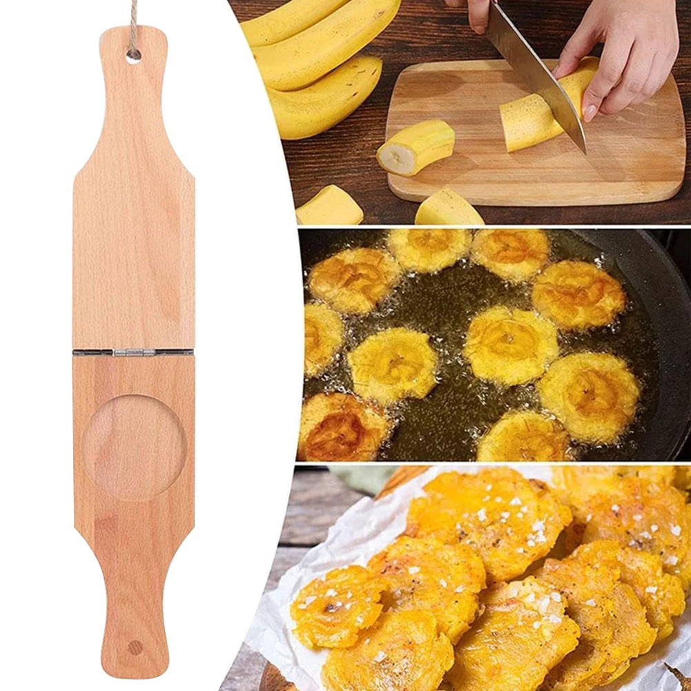 Wooden Plantain Press With Han - Baby Food Banana review and price