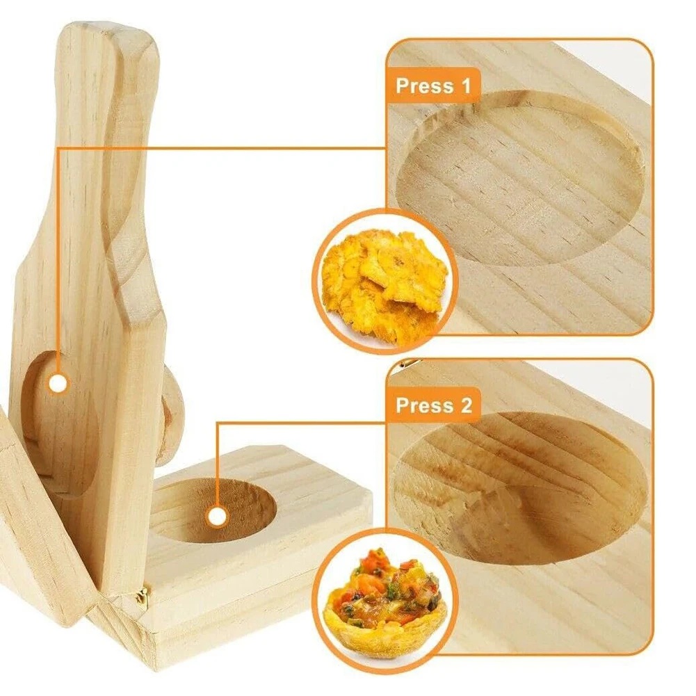 Wooden Plantain Press With Han - Baby Food Banana review and price