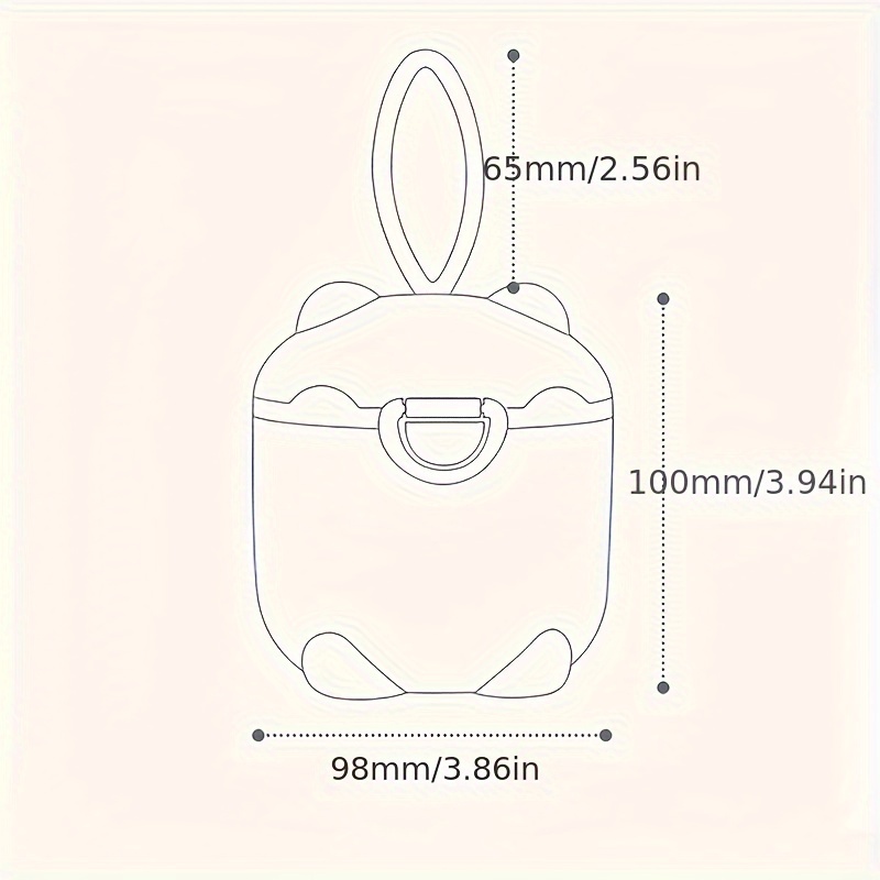 1pc Portable Four-Layer Milk P - Baby Food Universe review and price
