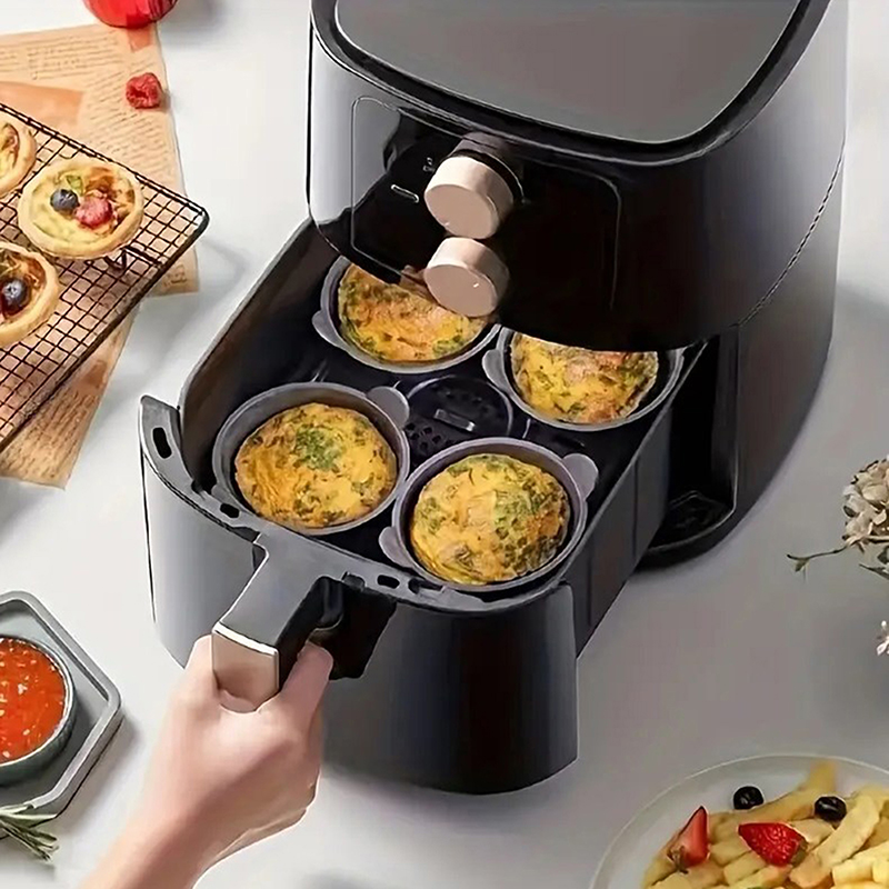 3/4/6/12Pcs Air Fryer Silicone - Baby Food Egg review and price