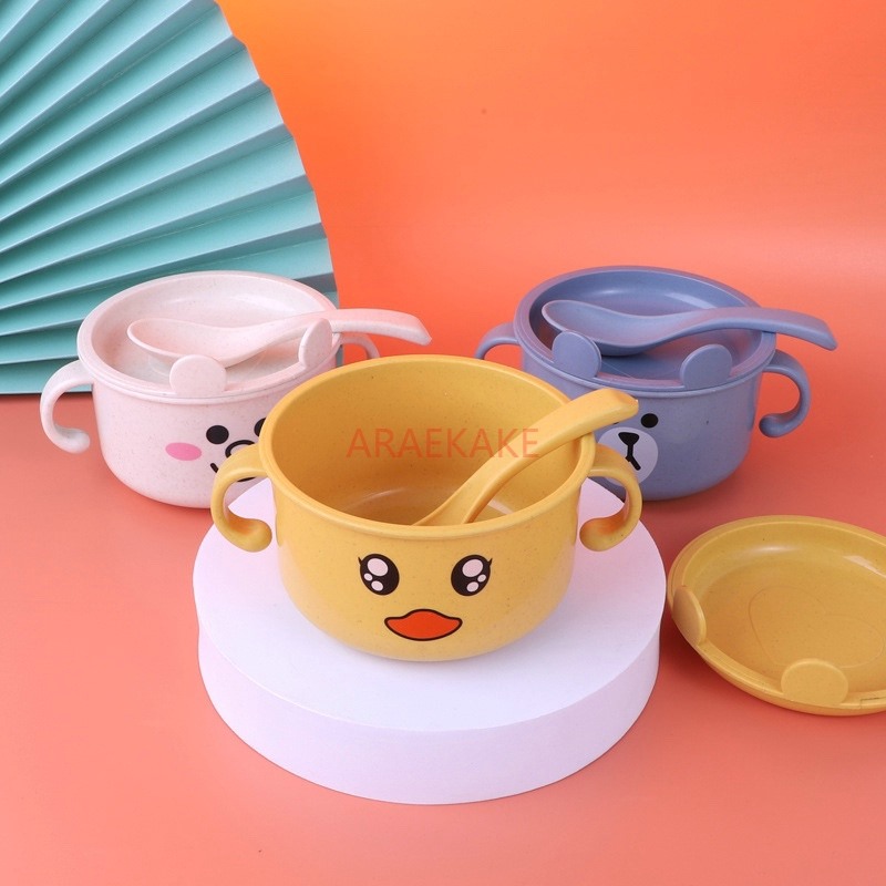 Children's Gift Wheat Straw Ca - Baby Food Bowl review and price