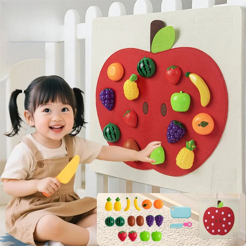 Baby Felt Board Play Food Toys - Baby Food Under 1 Year review and price