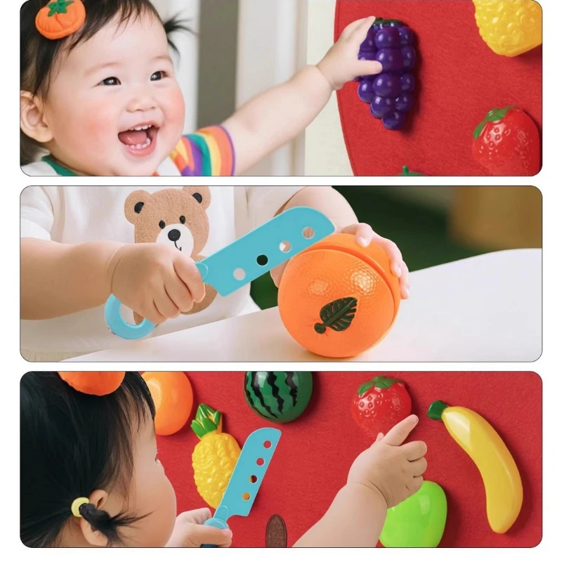Baby Felt Board Play Food Toys - Baby Food Under 1 Year review and price